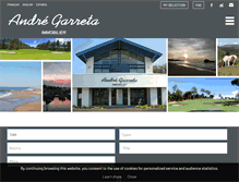 Tablet Screenshot of garreta-immobilier.com